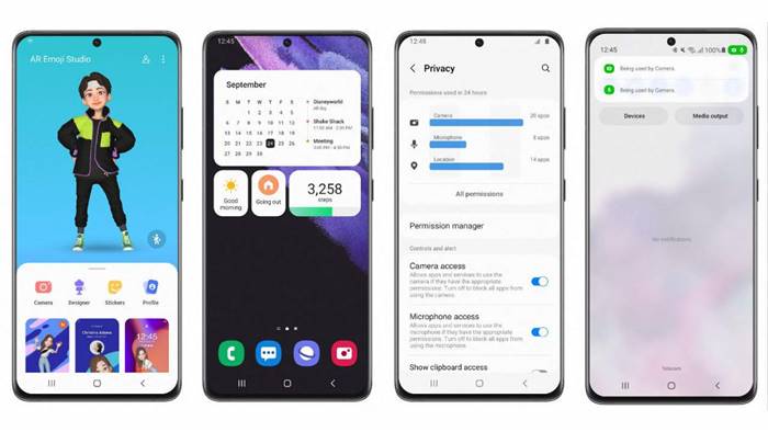 android 12 HP Samsung