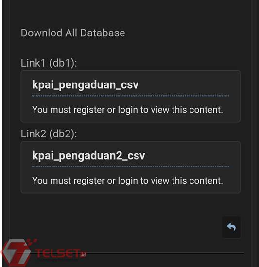 Data KPAI Bocor Raid Forums