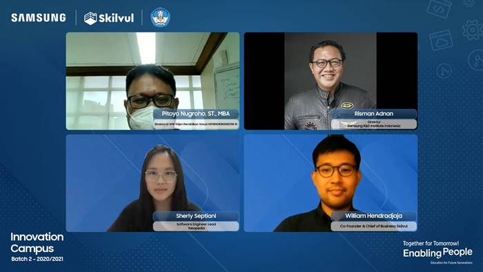 Pelatihan coding Samsung Innovation Campus Indonesia