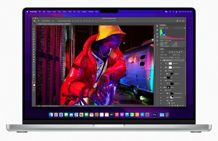 MacBook Pro 2021 Layar