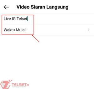 Jadwal Live Instagram