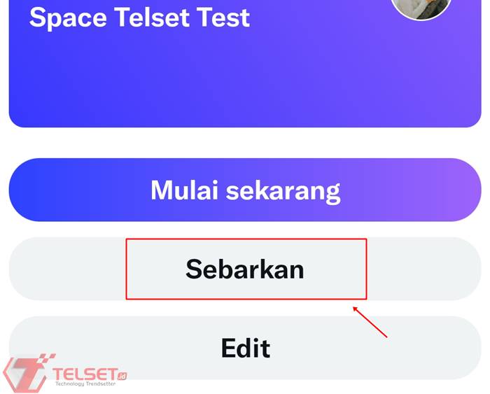 Cara Buat Twitter Spaces