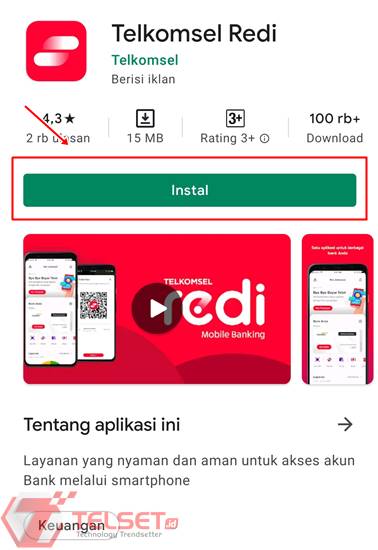 Telkomsel Redi BCA Digital blu