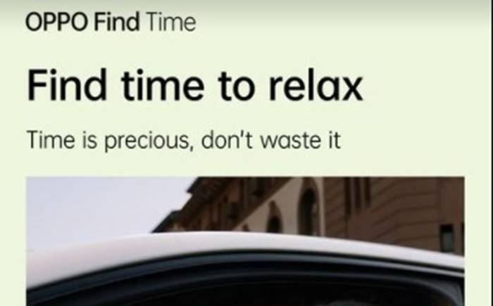 Oppo Find Time