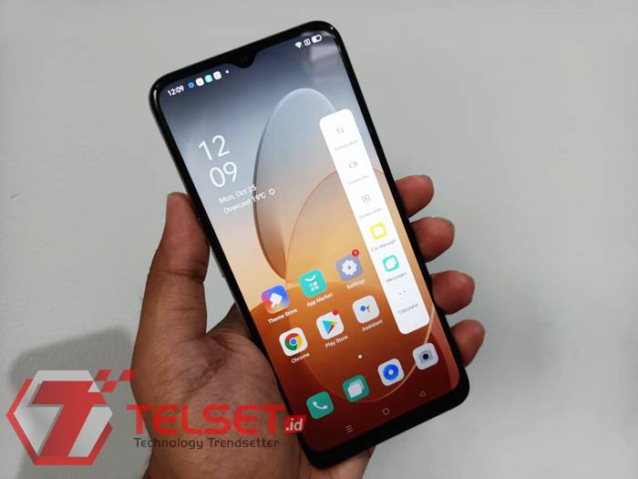 smart sidebar Oppo A16