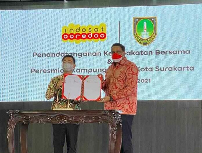 Indosat Ooredoo Kampung Digital Solo layanan 5G Indosat Kampung Digital