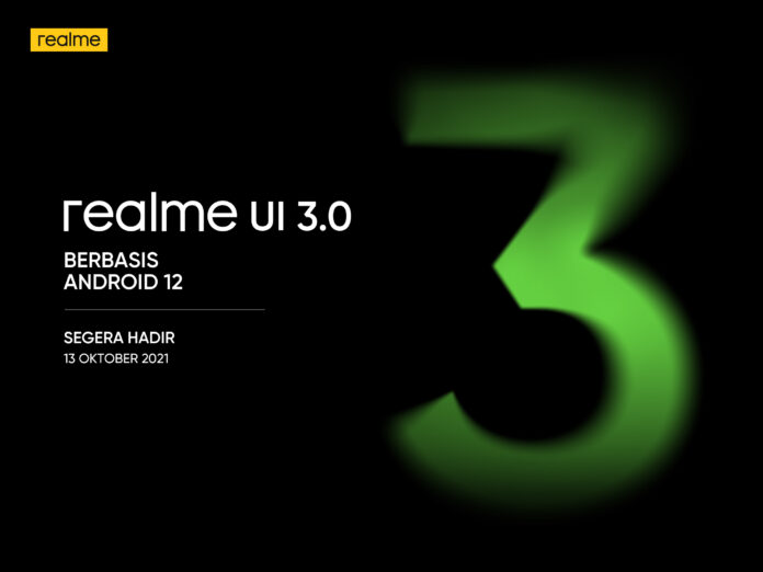 Update realme UI 3.0 Android 12
