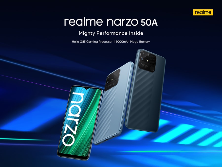 Realme Narzo 50A spesifikasi