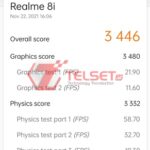 3DMark Sling Shot Realme 8i