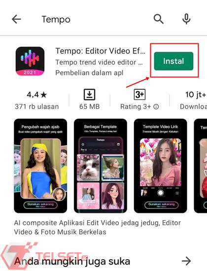 Aplikasi Pengantin Tempo