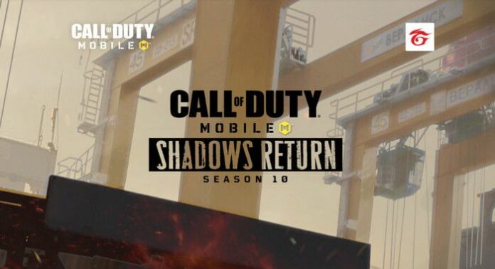 Call of Duty Mobile Shadows Return telset CODM Shadows Return call of duty: mobile
