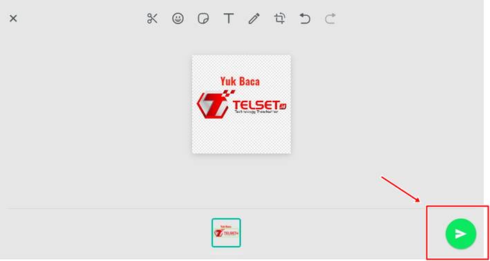 membuat stiker 