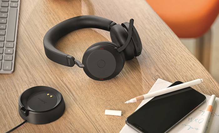 Headset untuk rapat online harga Jabra Evolve2 75