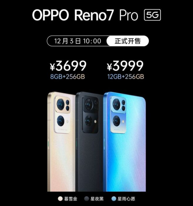 Oppo Reno7 Pro