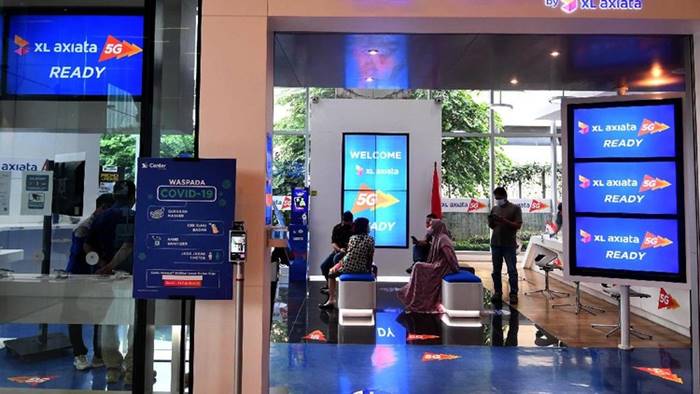 Pendapatan Jumlah Pelanggan XL Axiata Kuartal Q3-2021