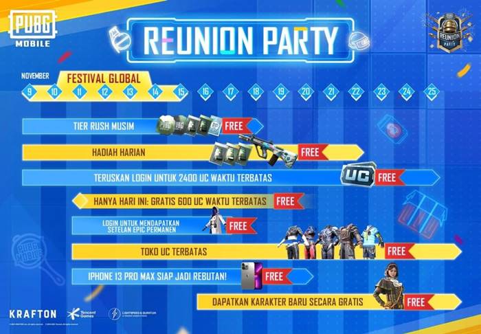 pubg mobile reunion party