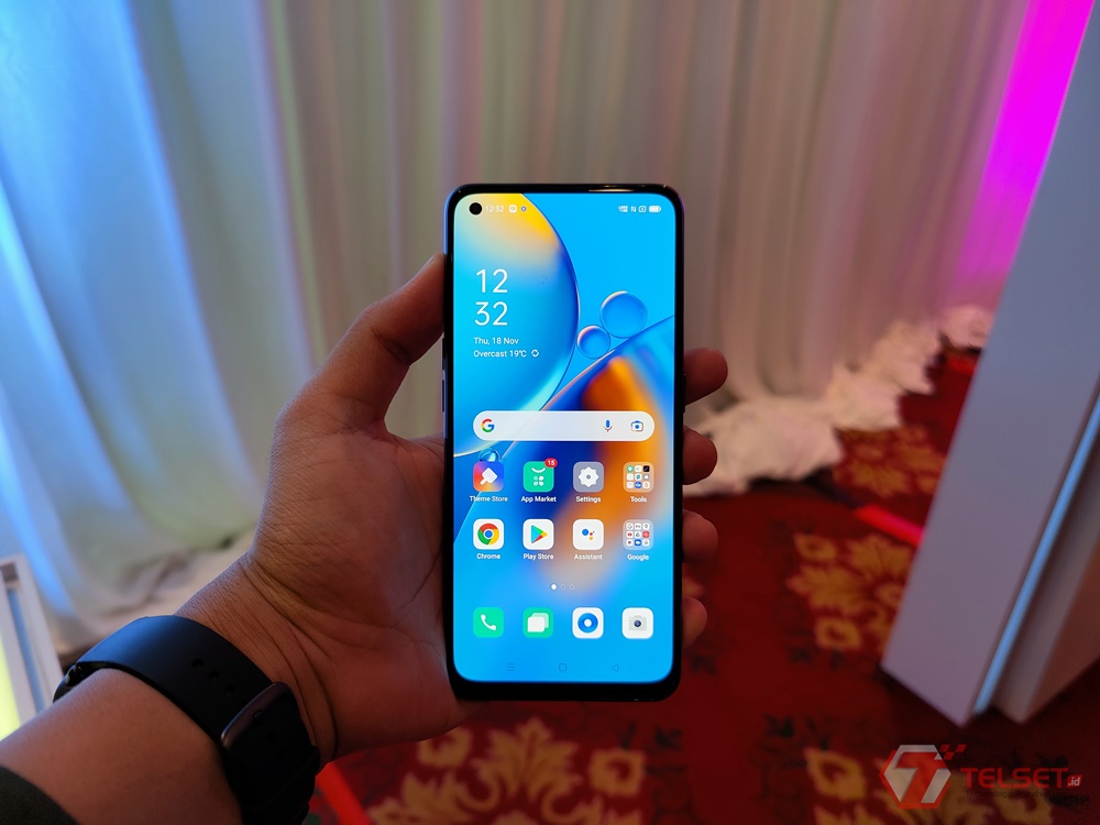 Oppo A95 desain layar IPX4
