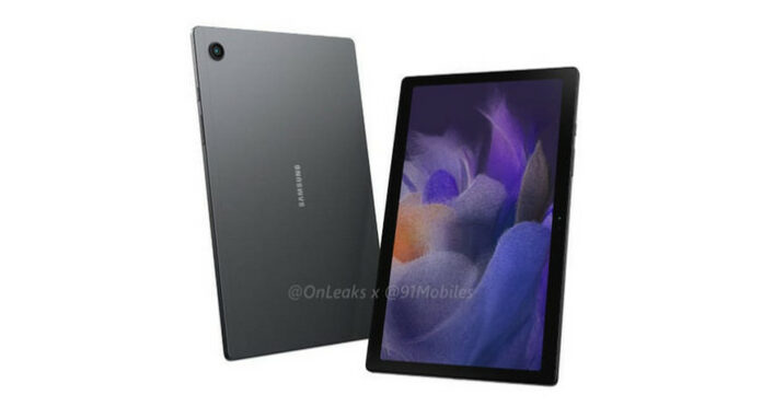 Samsung Galaxy Tab A8 render Samsung Galaxy Tab A8 tablet