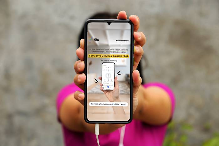 Aplikasi kesehatan olahraga Telkomsel Fita