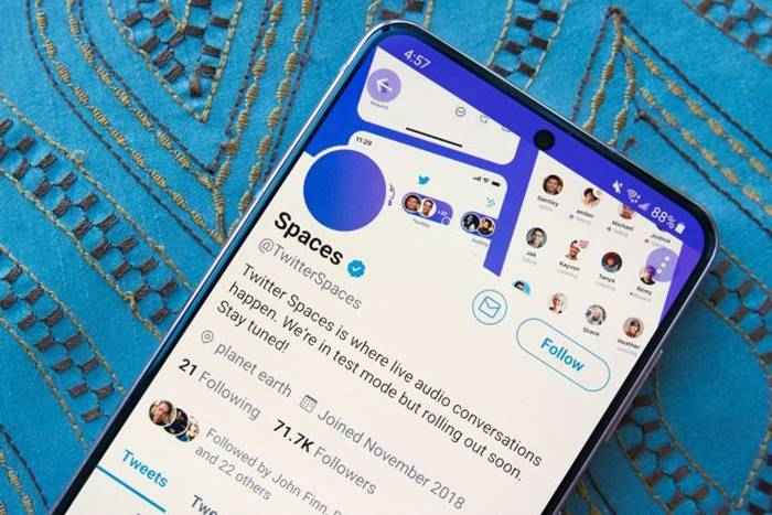 Twitter Spaces Pendengar Semua Orang