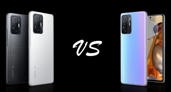 Perbandingan Xiaomi 11T Xiaomi 11T Pro layar baterai