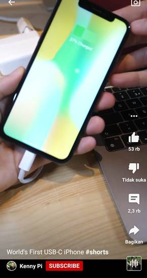 iPhone X USB Type C