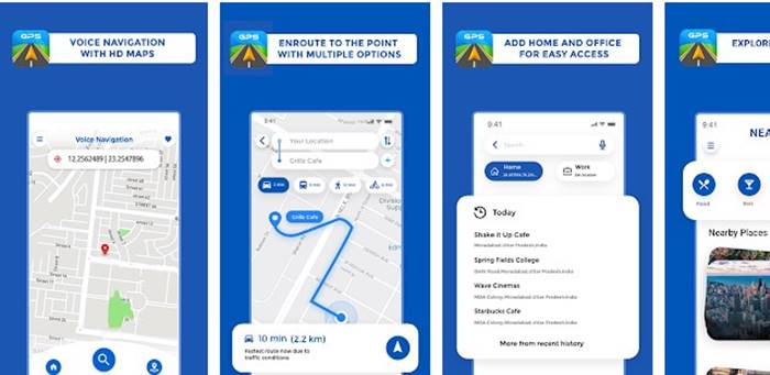 Maps Driving