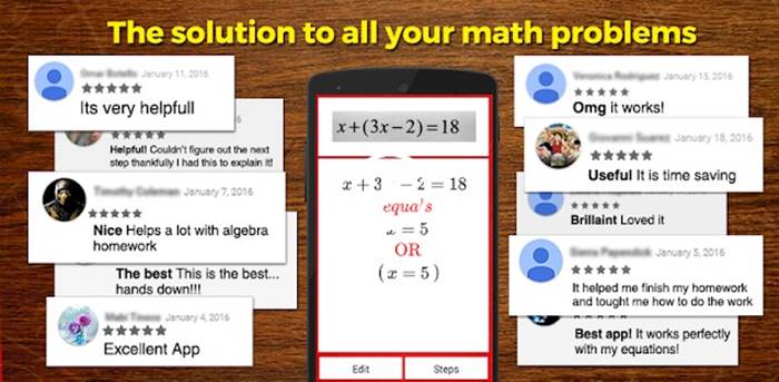 Aplikasi untuk mengerjakan soal Matematika