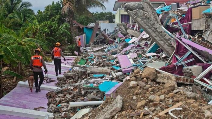 jaringan internet gempa bumi NTT