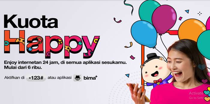 Paket Internet Indosat Ooredoo Hutchison