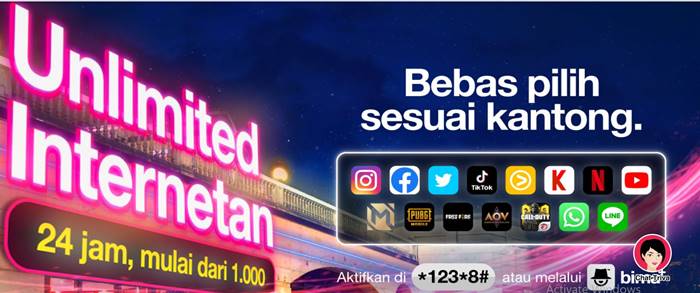 Paket Internet Indosat Ooredoo Hutchison