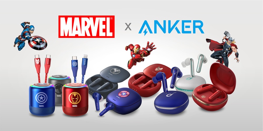 TWS Speaker Bluetooth Kabel Adaptor charger Anker Marvel