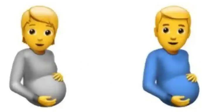 Emoji Pria Hamil Update iOS 