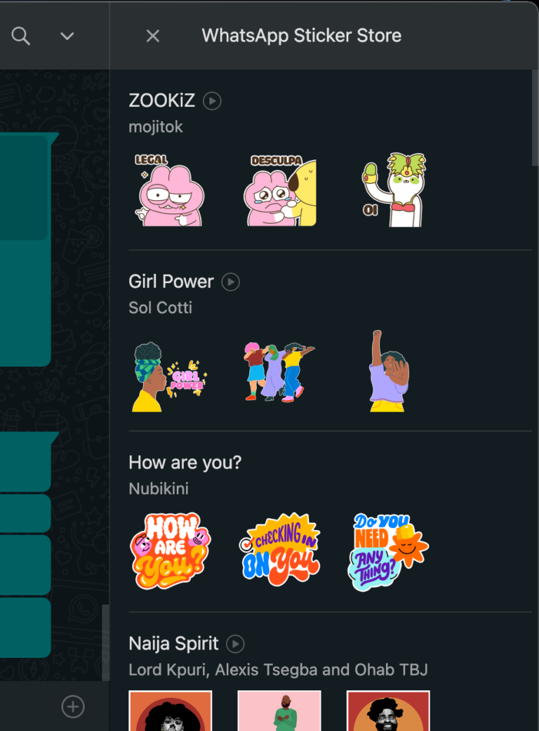 Fitur Toko Stiker WA Web