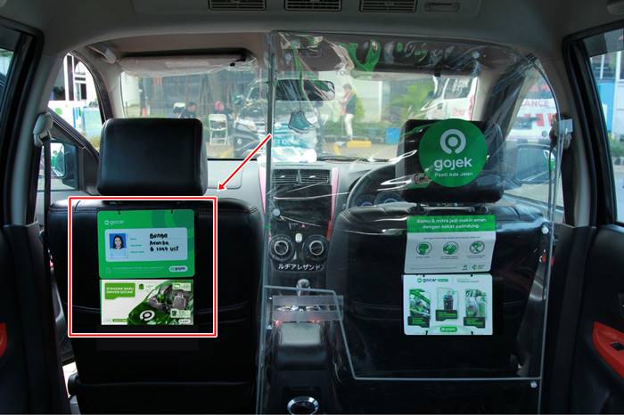 Gojek GoCar Seragam Kartu Identitas
