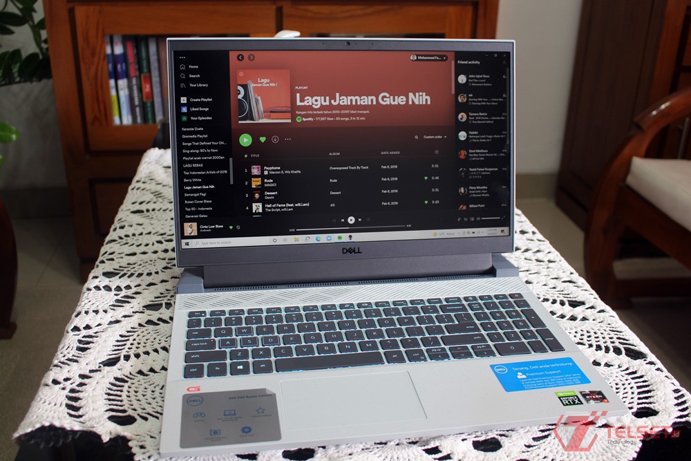 Review Dell G15 Ryzen Edition Audio Layar