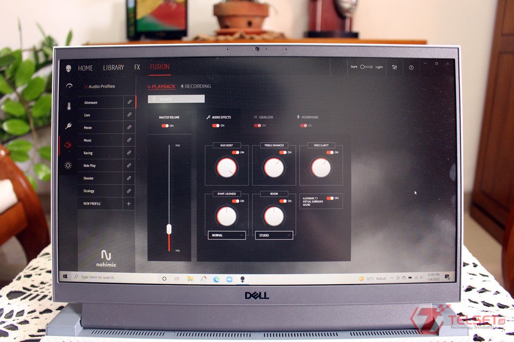 Review audio Dell G15 Ryzen Edition