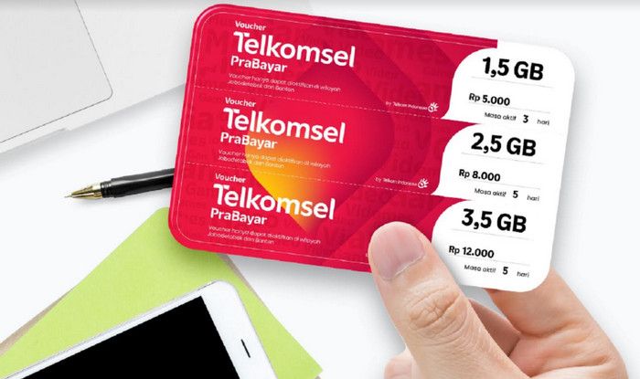 Voucher Fisik Internet Telkomsel