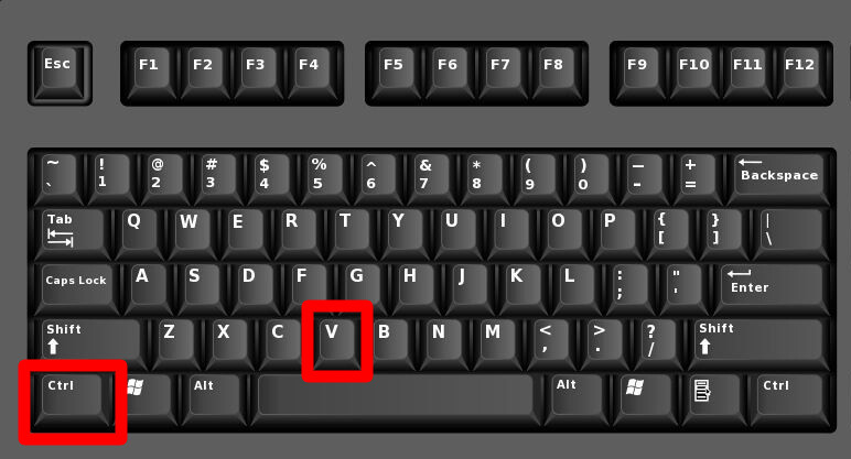 cara copy paste di laptop