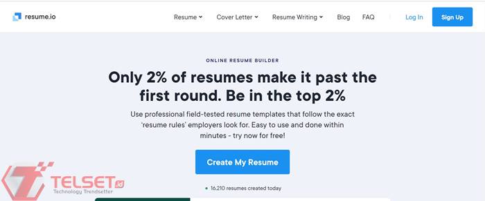 CV Gratis Telset 