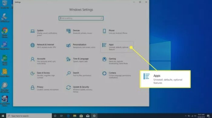 Cara uninstall aplikasi di laptop windows 10