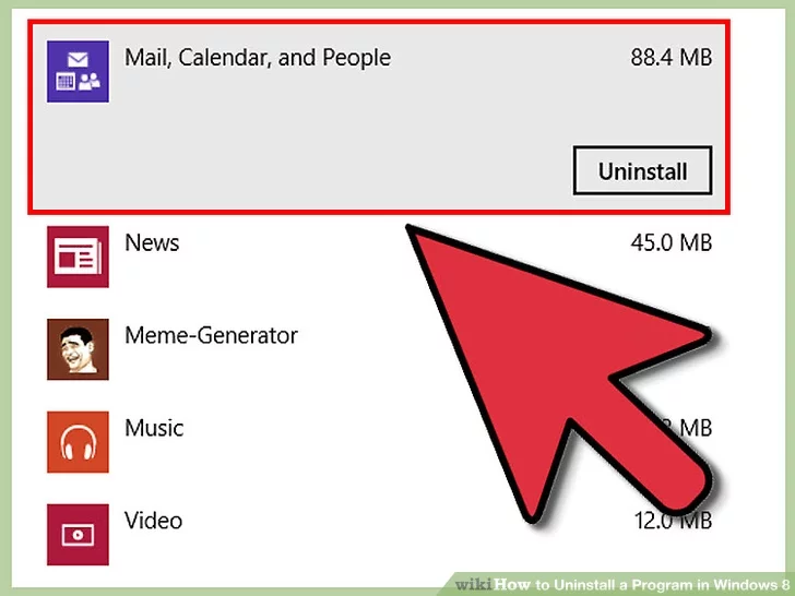 Cara uninstall aplikasi di laptop windows 8 8.1
