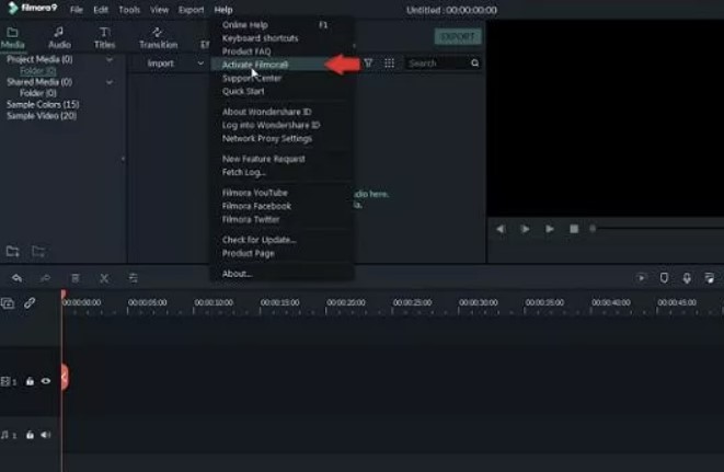 Cara menghilangkan watermark Filmora