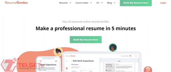 Membuat CV Online Telset