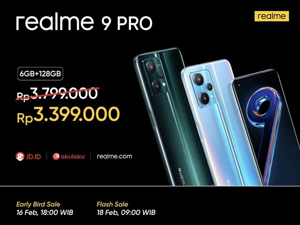 harga realme 9 Pro Indonesia
