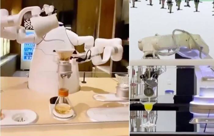 Robot koki Olimpiade Musim Dingin Beijing 2022