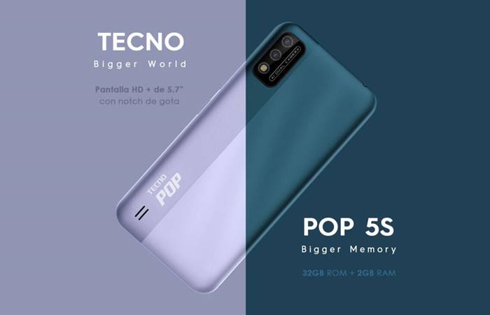 Spesifikasi Harga Tecno Pop 5S