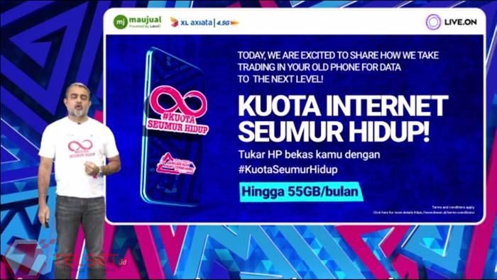 Kuota seumur hidup Live.On Power Forever