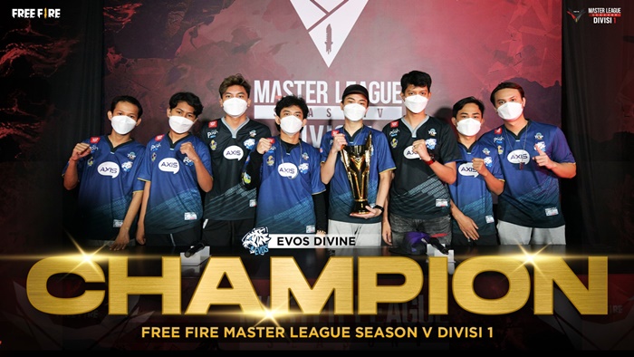 Evos Divine Juara FFML Season 5