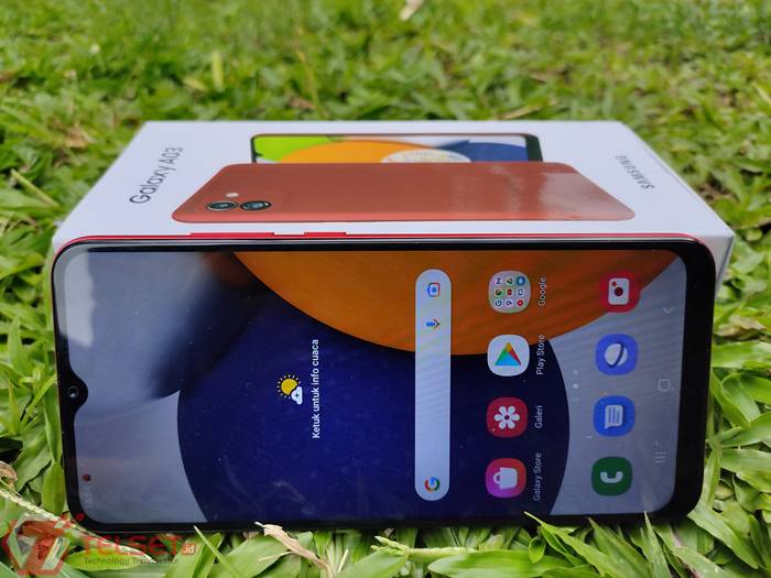 Layar Galaxy A03
